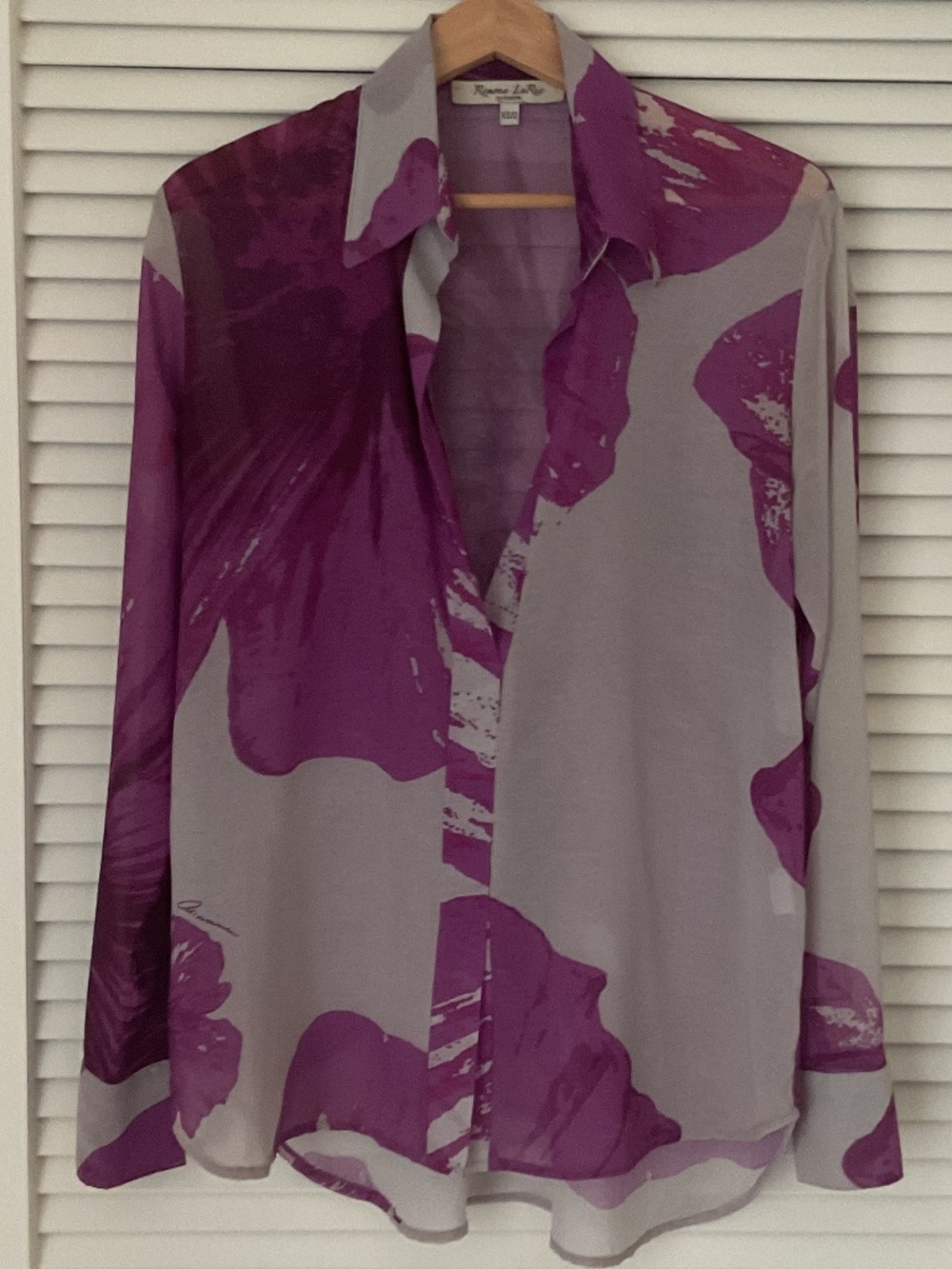 Ramona Larue Blouse Purple XS/S